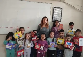 Bayraklılı çocuklar tatilin keyfini yaşadı