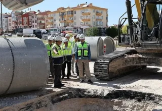 Başkan Altay: “2. Etabı Devam Eden Kanalizasyon Master Planı İle Olası Taşkınları Önüne Geçeceğiz”