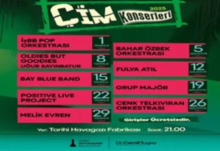 Çim Konserleri 1 Temmuz’da başlıyor