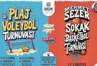 Spor kenti Gölcük’te yaz turnuvaları başlıyor