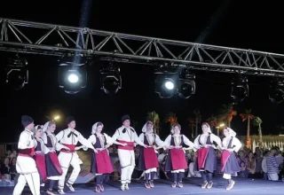 Uluslararası Kültür ve Halk Oyunları Günleri Kapsamında 22. Sarımsaklı Trophy Festivali Gerçekleştirildi