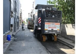 Ahmet Bedevi Mahallesi’nde Asfalt Çalışmaları Başladı