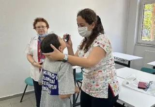 Bakırköy Belediyesinden sporcu miniklere sağlık taraması