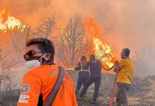 BUCAKUT yangınlarla mücadelede etkin rol alıyor