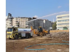 Büyükşehir dev projede çok titiz çalışıyor