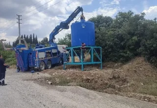 Büyükşehir’den Taral-Tanker Dolum Tesisleriyle Hem Üreticiye Destek Hem Yangına Karşı Güvence