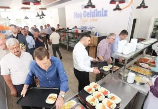 Canik Belediye Başkanı İbrahim Sandıkçı, SBB Meclis Üyelerini Can Sofrası’nda ağırladı.