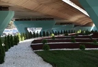 Gebze Topçular Köprülü Kavşağı’nda çevre düzenlemesi