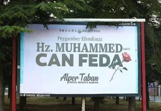 İnegöl Belediyesi’nden Duygulandıran Mesaj: “Hz. Muhammed (Sav)’e Can Feda”