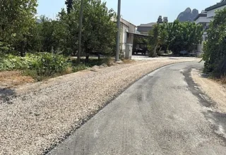 Kuzdere’de altyapı çalışması