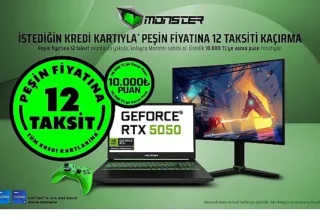 Monster’da peşin fiyatına 12 taksit fırsatı tüm hızıyla devam ediyor