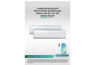Samsung Split Klimalarda 2’li alımda Galaxy A16 5G telefon hediye fırsatı!