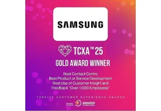 Samsung’a Türkiye Müşteri Deneyimi Ödülleri (TCXA) 2025’ten 3 Altın Ödül!
