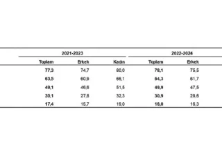 Türkiye’de doğuşta beklenen yaşam süresi 78,1 yıl oldu