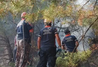 Üsküdar Belediyesi’nden Eskişehir ve Uşak’taki Yangınlara Müdahalede Destek