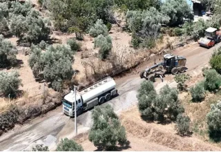 Başkan Çerçioğlu kırsaldan kent merkezine kadar Aydın’ın tüm yollarını yeniliyor