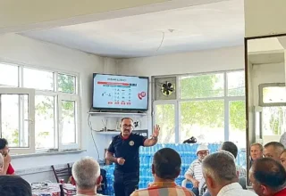 İtfaiyeden yangınlara karşı farkındalık eğitimi