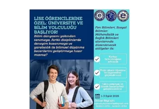 Liseliler, Ege Üniversitesinde bilim yolculuğuna çıkıyor