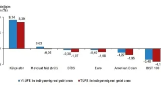 Finansal Yatırım Araçlarının Reel Getiri Oranları, Eylül 2025