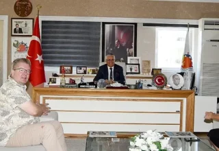 Finlandiya’lı Başkan’dan Başkan Topaloğlu’na ziyaret